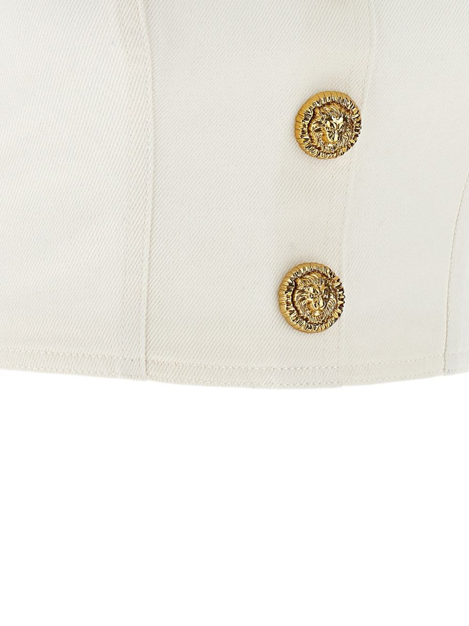 Balmain Top Off White Wit