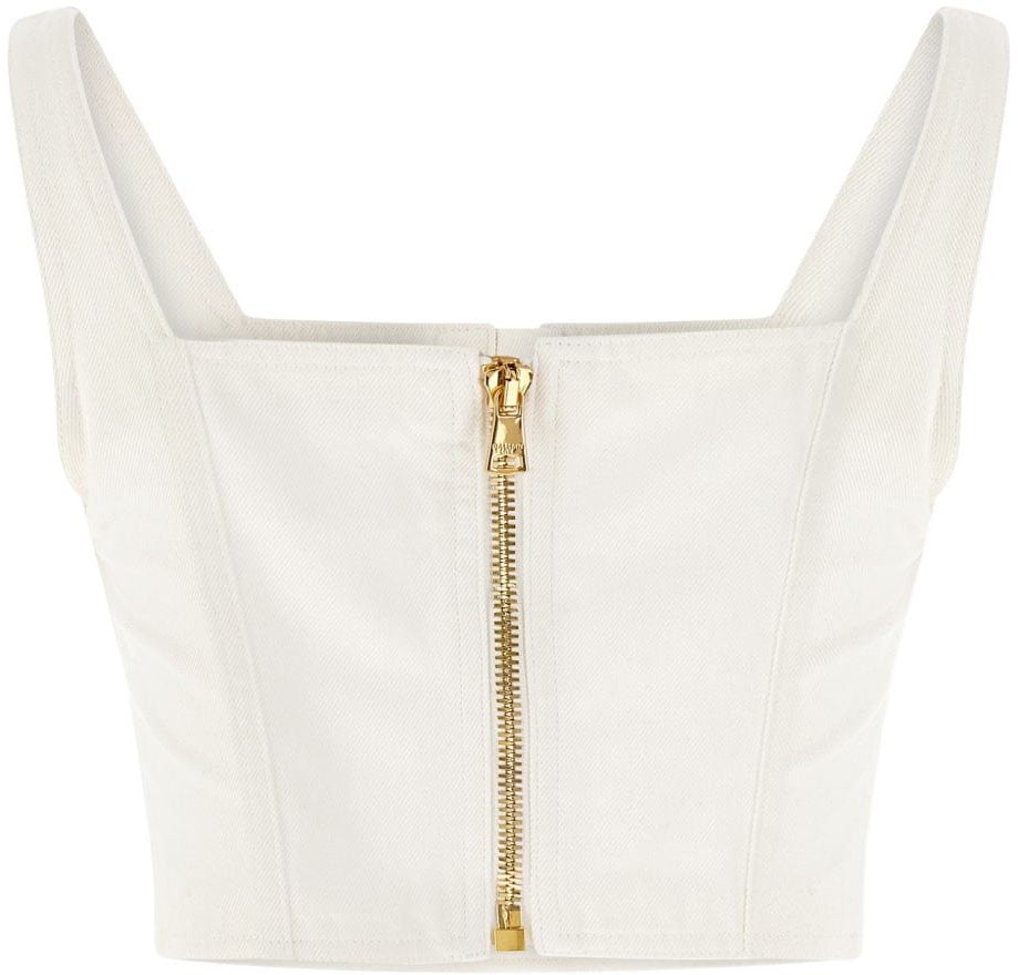 Balmain Top Beige Beige