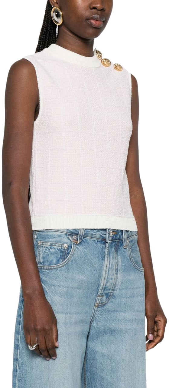 Balmain Top Rose Pale Roze