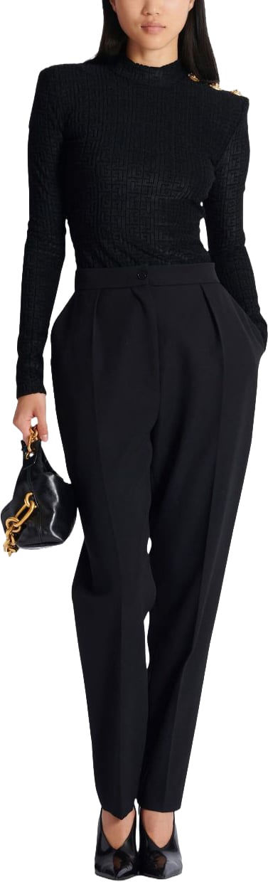 Balmain Sweaters Black Zwart