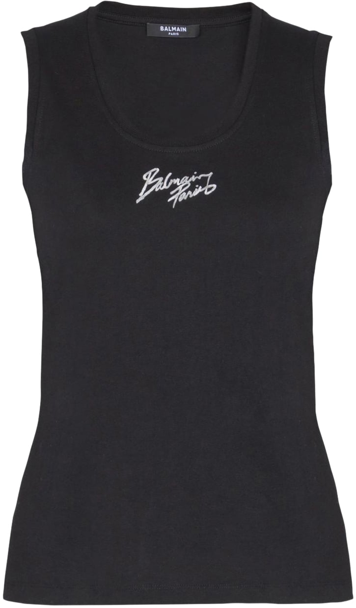 Balmain Top Black Zwart