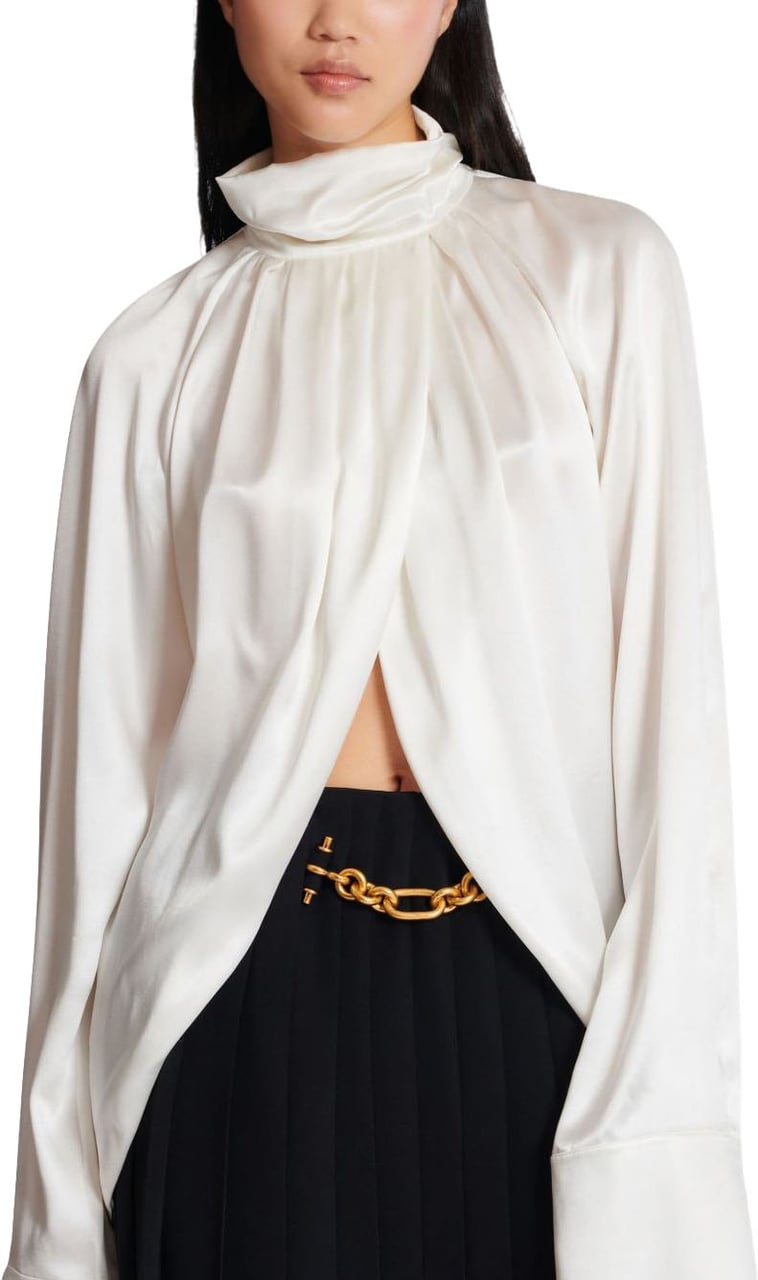 Balmain Top Blanc Wit