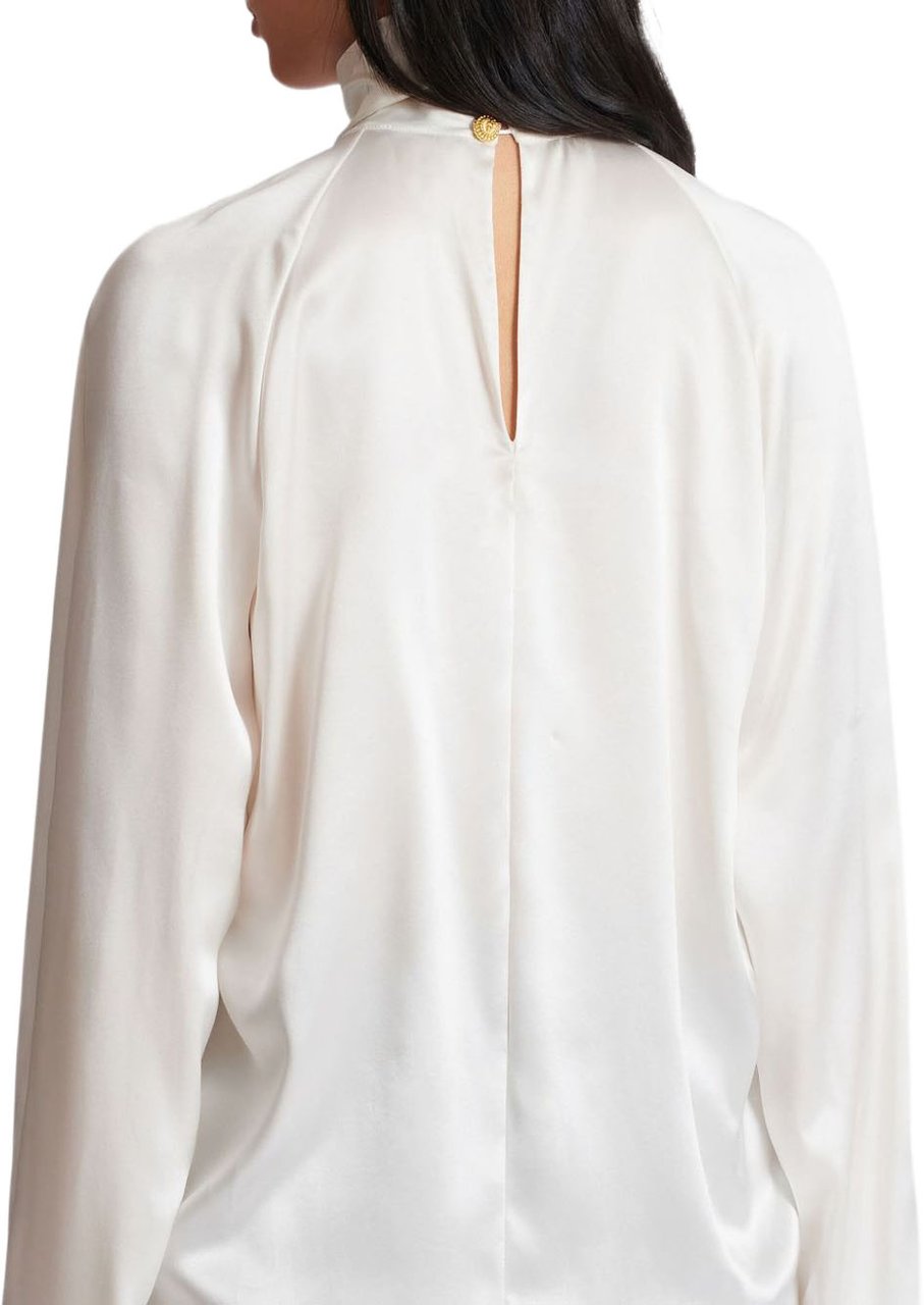 Balmain Top Blanc Wit