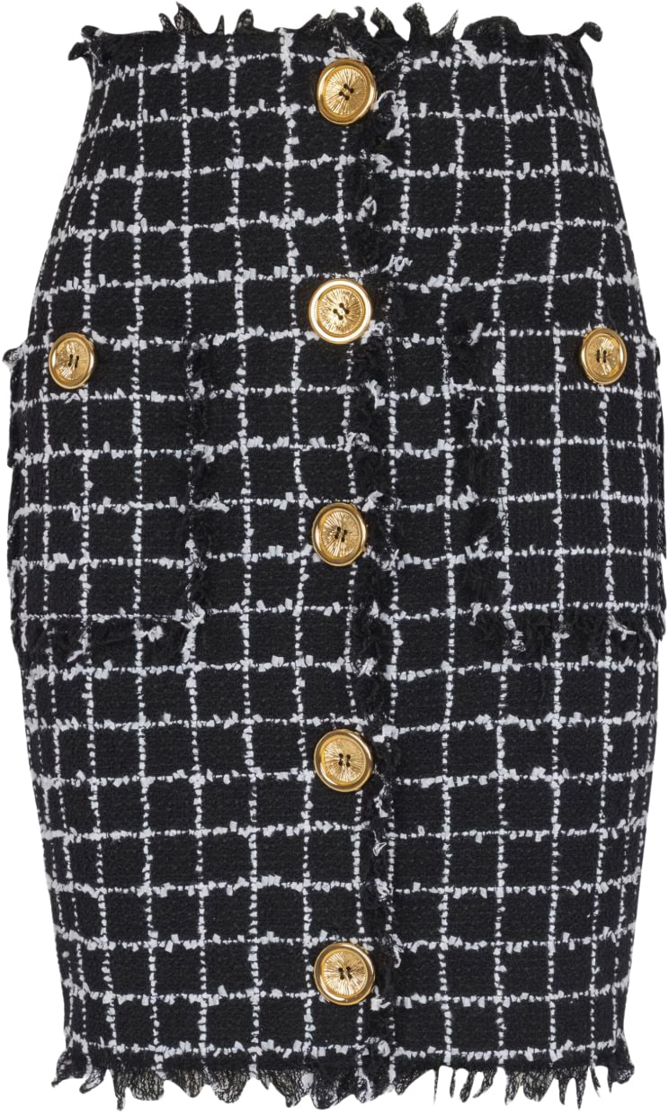 Balmain Skirts Black Zwart