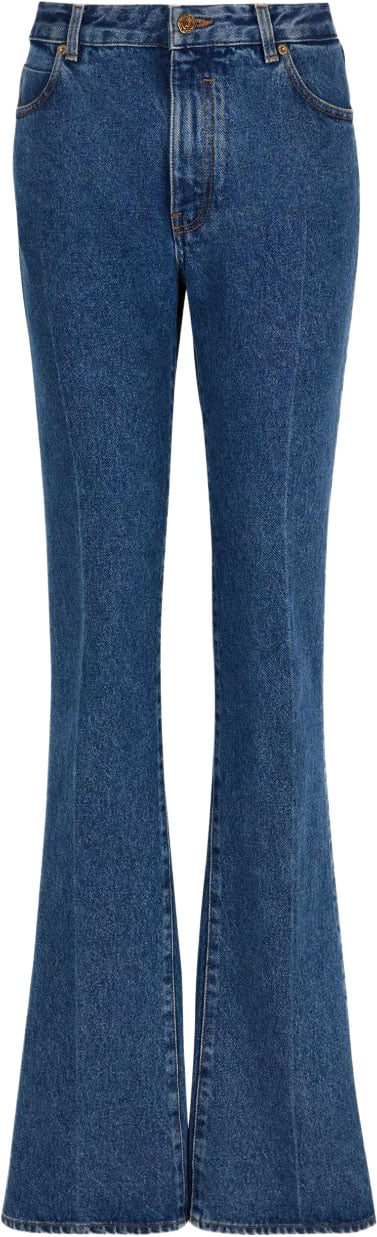 Balmain Trousers Denim Blauw