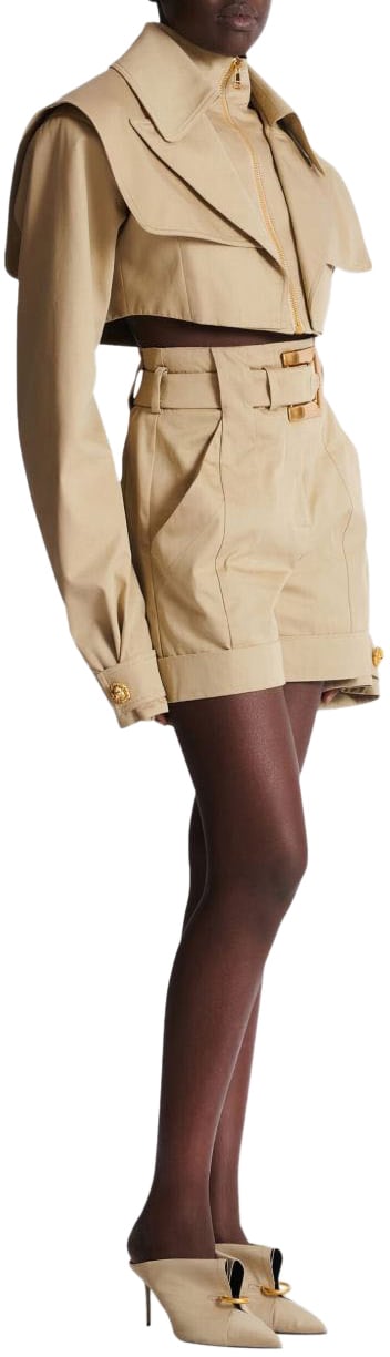 Balmain Shorts Sable Bruin