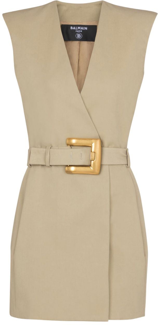 Balmain Dresses Sable Bruin