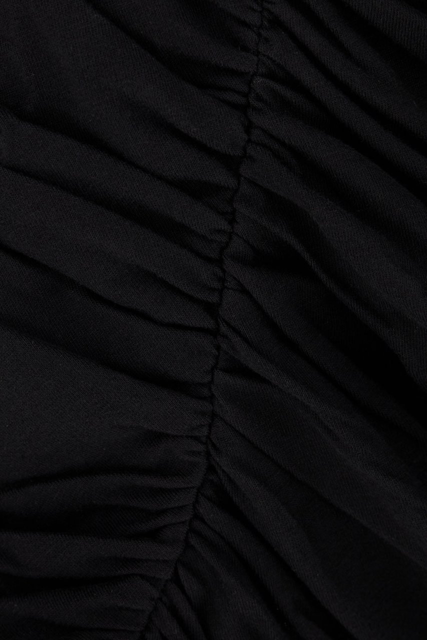 Balmain Balmain Black cotton dress Zwart