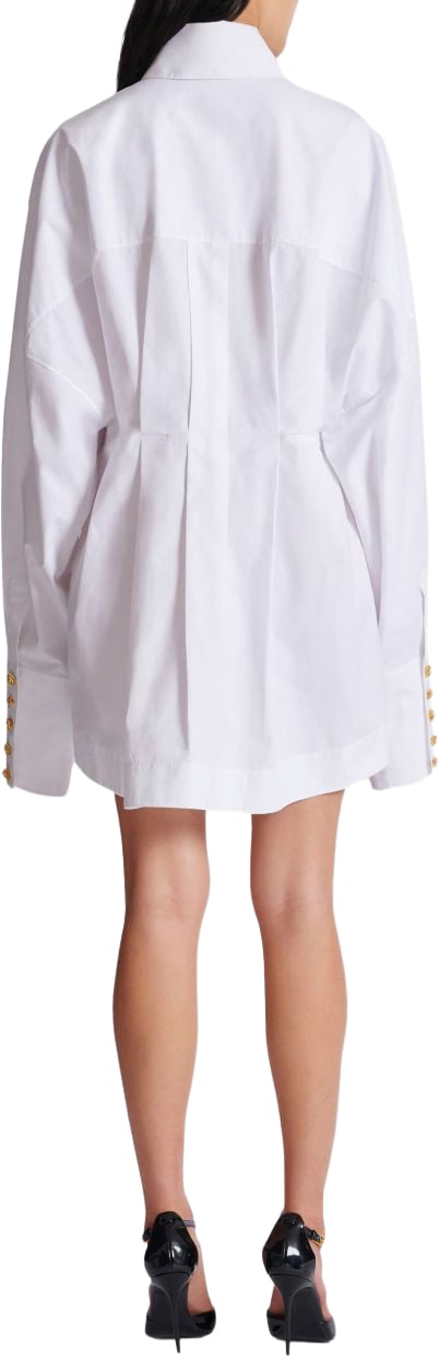 Balmain Dresses Blanc Wit