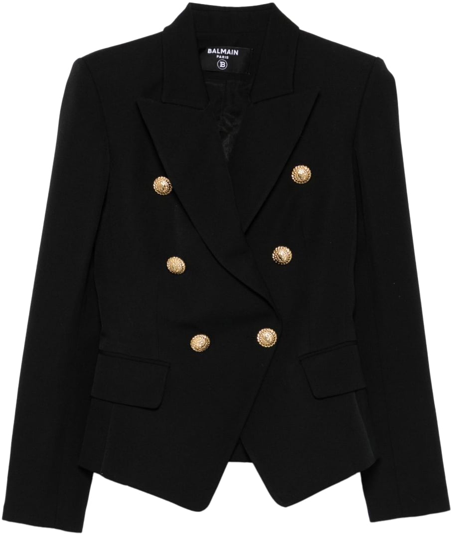 Balmain Jackets Black Zwart