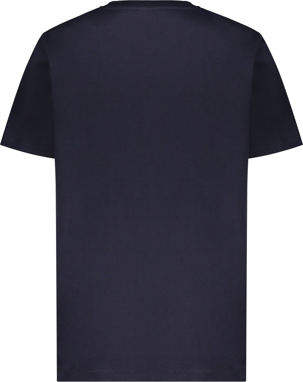 Balmain Dark blue cotton T-shirt Wit