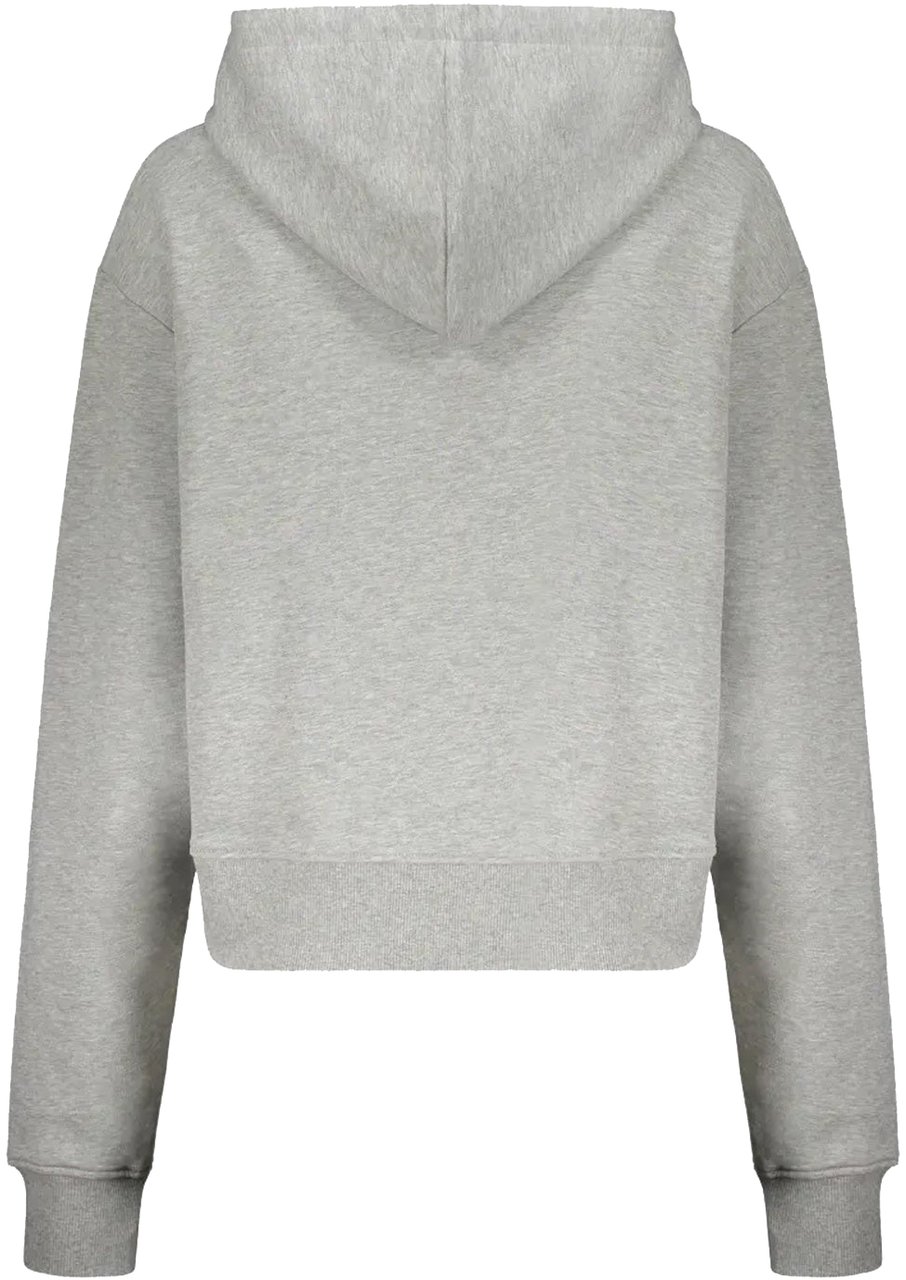 Balmain Logo Hoodie Grijs