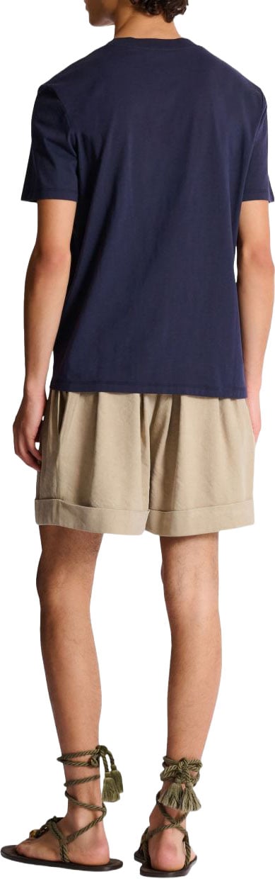 Balmain T-Shirts And Polos Marine Navy