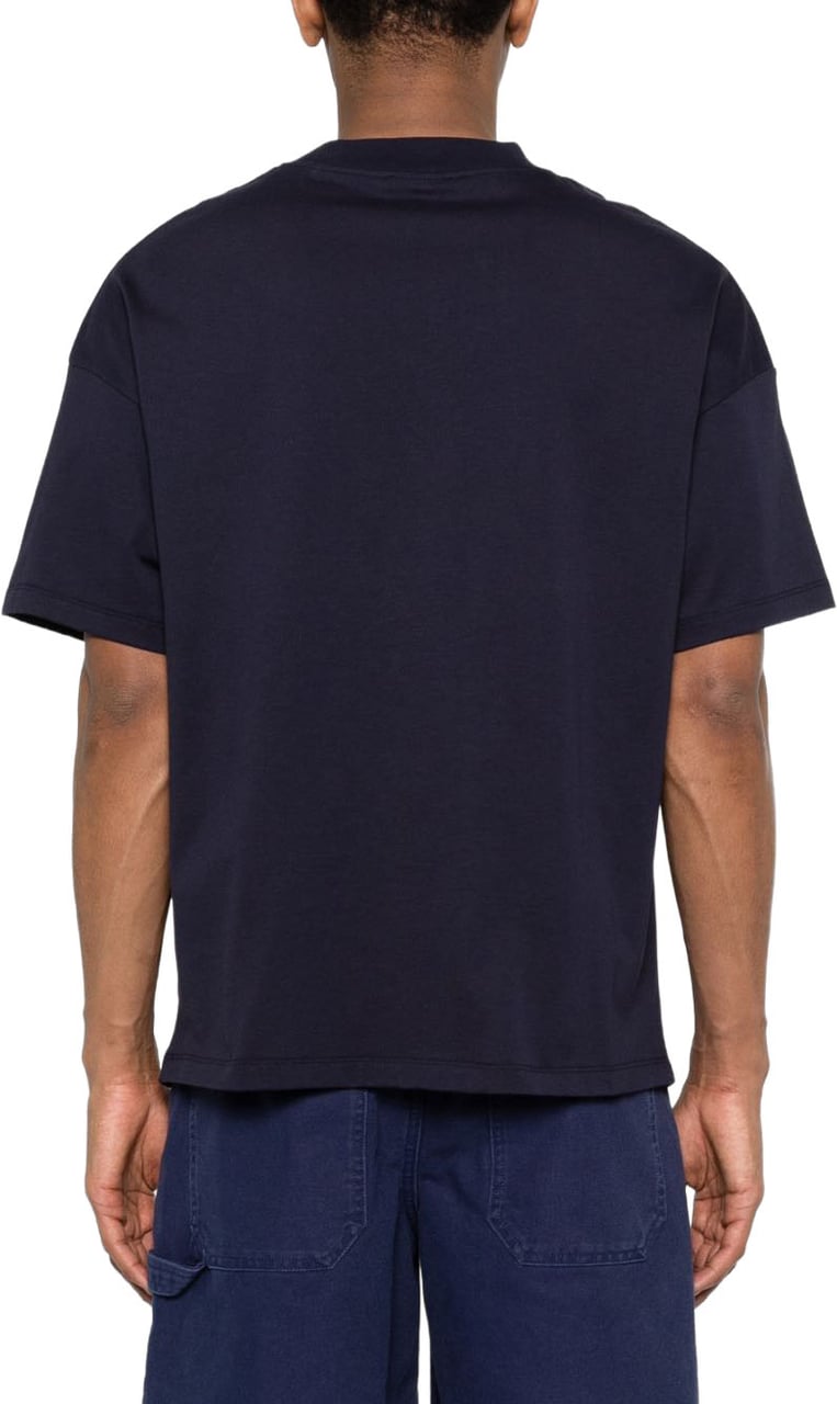 Balmain T-Shirts And Polos Marine Navy
