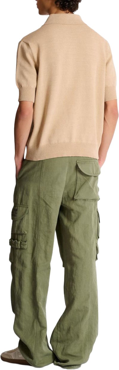 Balmain T-Shirts And Polos Beige Beige