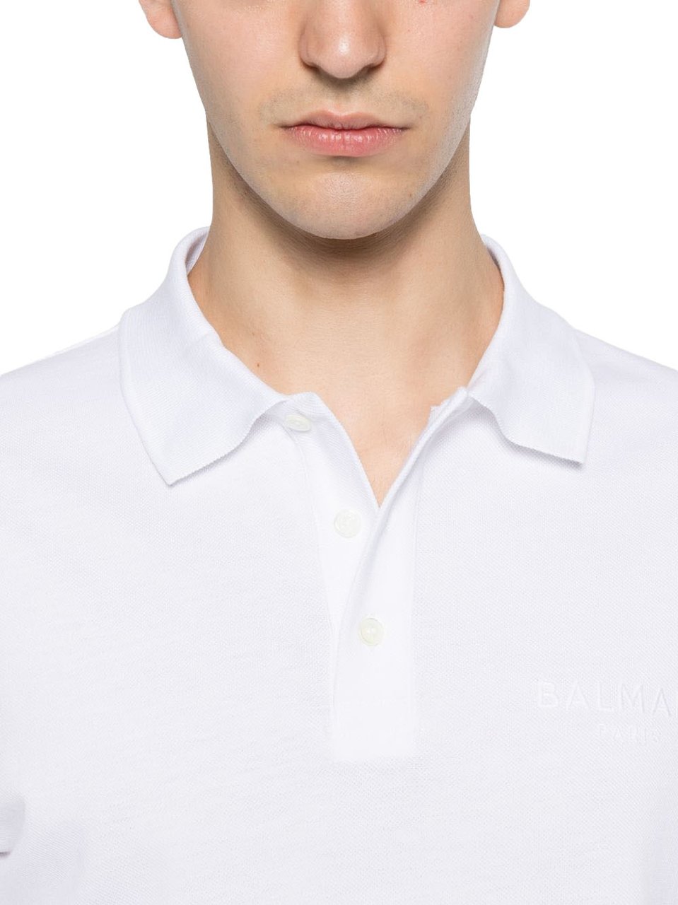 Balmain T-Shirts And Polos Blanc Wit