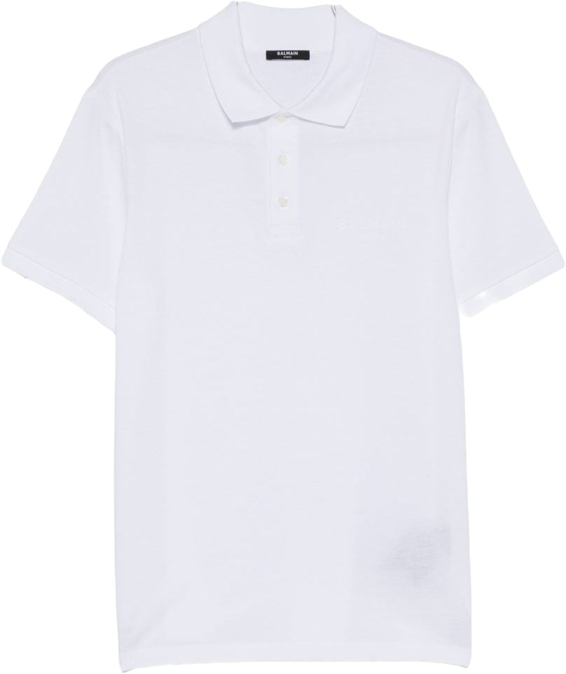 Balmain T-Shirts And Polos Blanc Wit