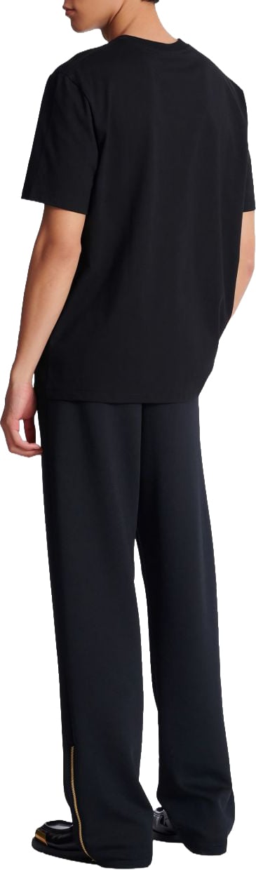 Balmain T-Shirts And Polos Noir / Blanc Zwart