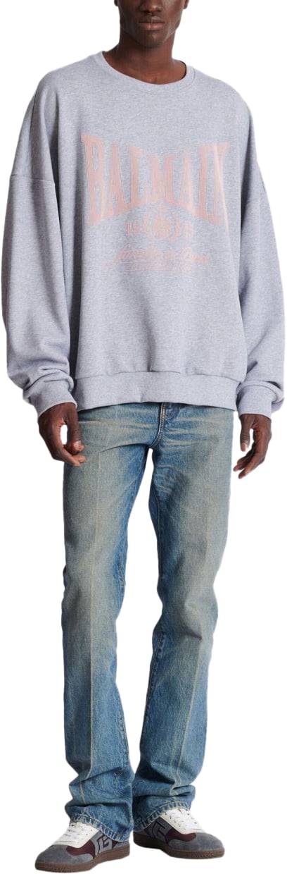 Balmain Sweaters Gris Grijs