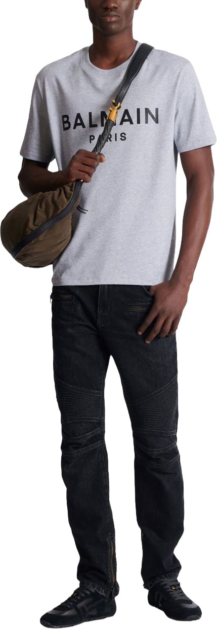Balmain Jeans Noir Donkergrijs