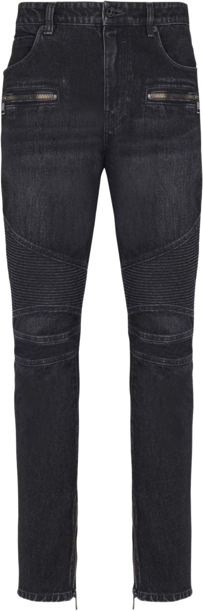 Balmain Jeans Noir Donkergrijs