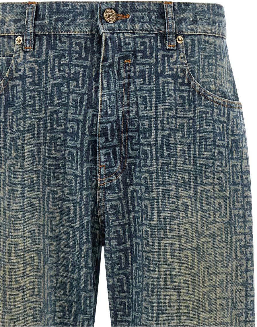 Balmain Jeans Denim Blauw