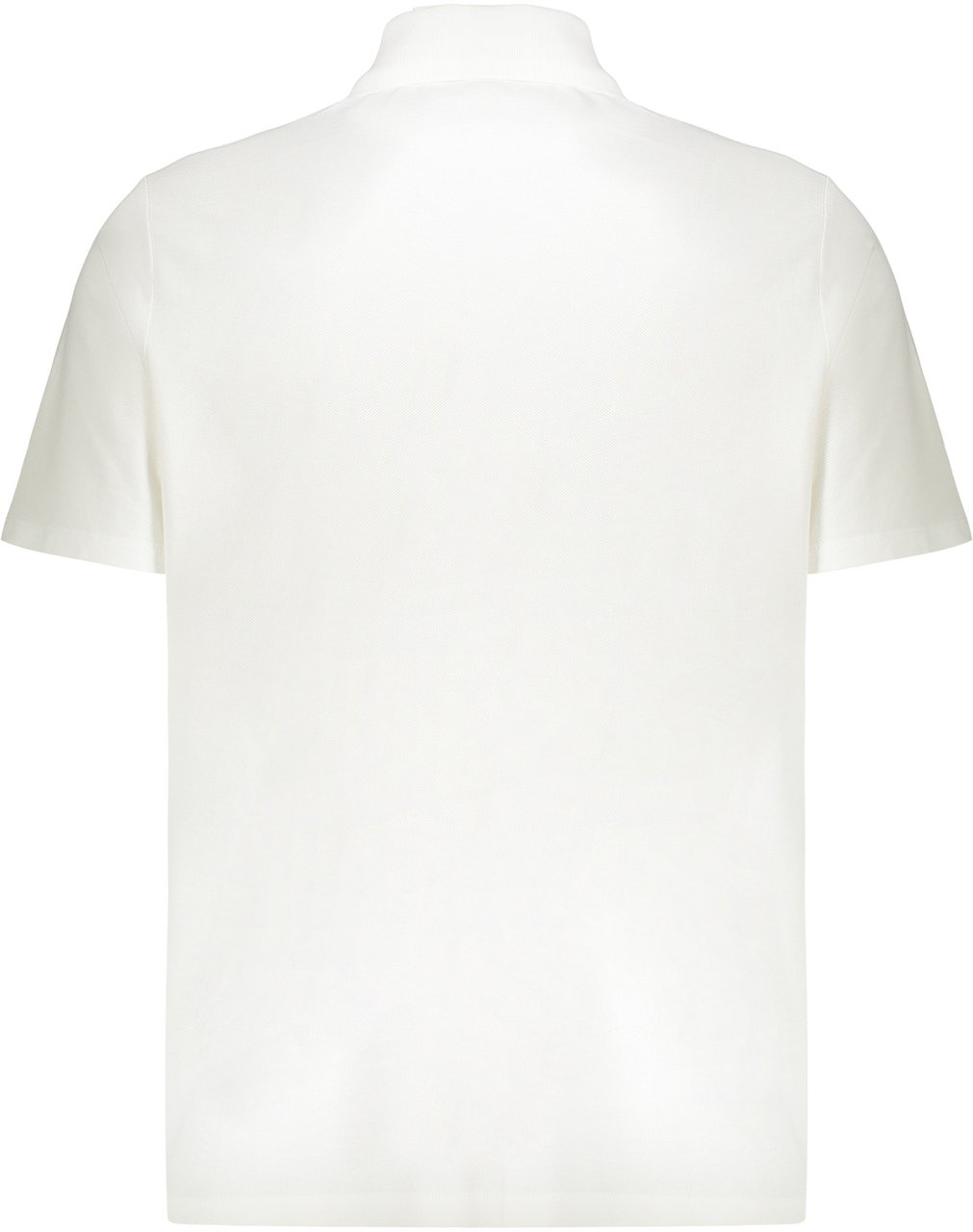 Balmain White cotton polo Wit