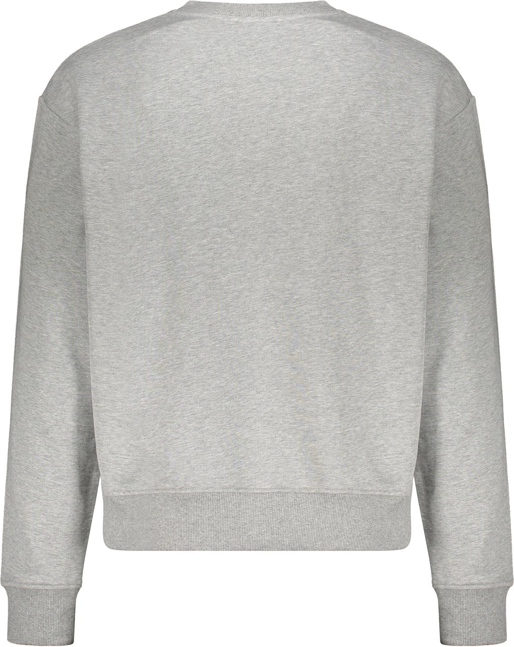 Balmain Cotton sweatshirt with logo Grijs