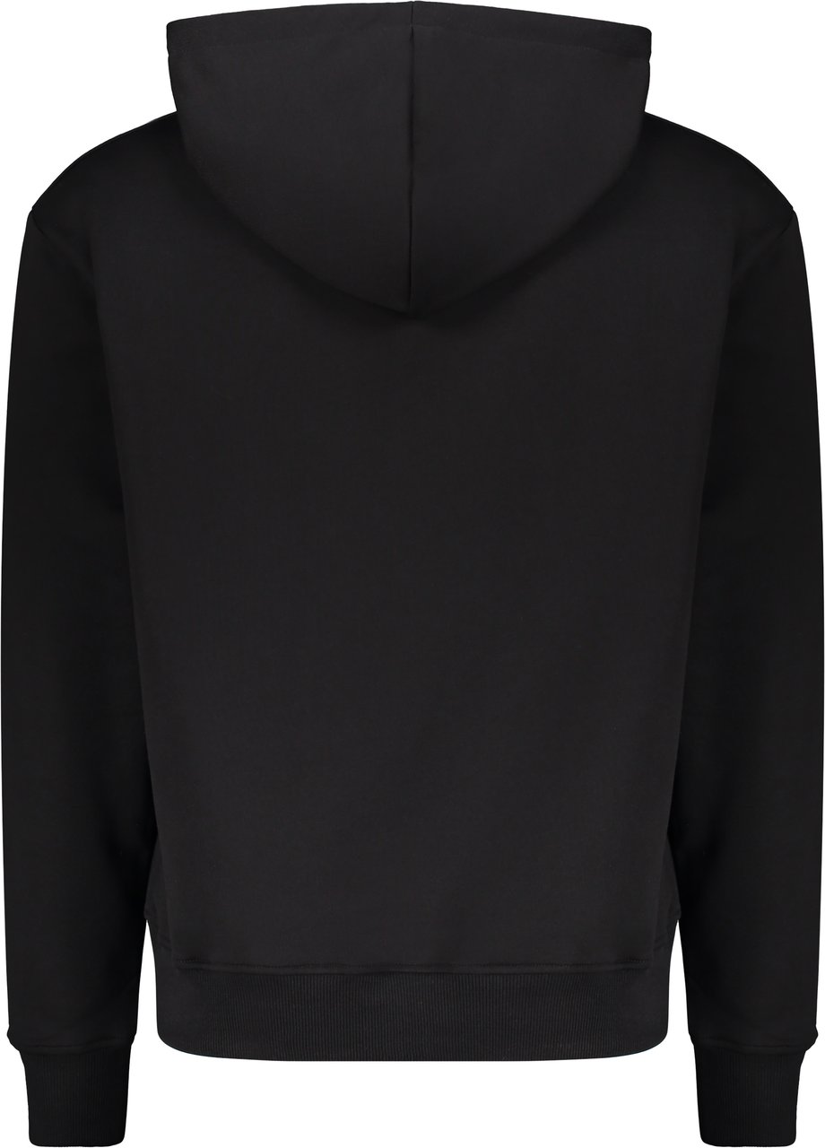 Balmain Black casual and modern hoodie Zwart