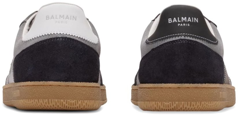 Balmain Sneakers Gris Fonce Donkergrijs