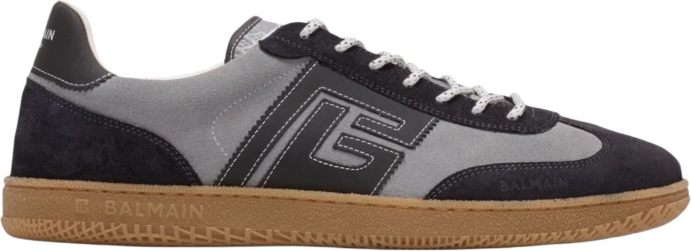 Balmain Sneakers Gris Fonce Donkergrijs