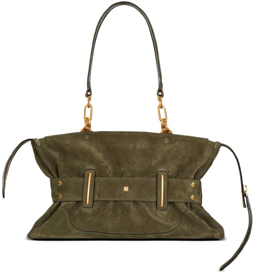 Balmain Bags Dark Olive Donkergroen
