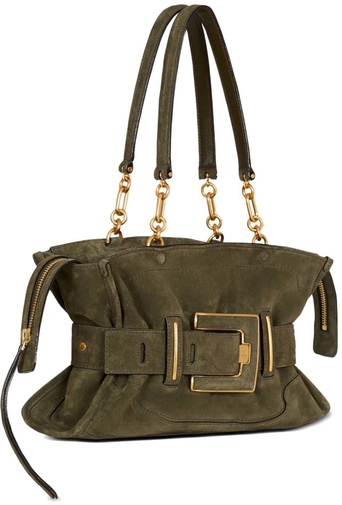 Balmain Bags Dark Olive Donkergroen
