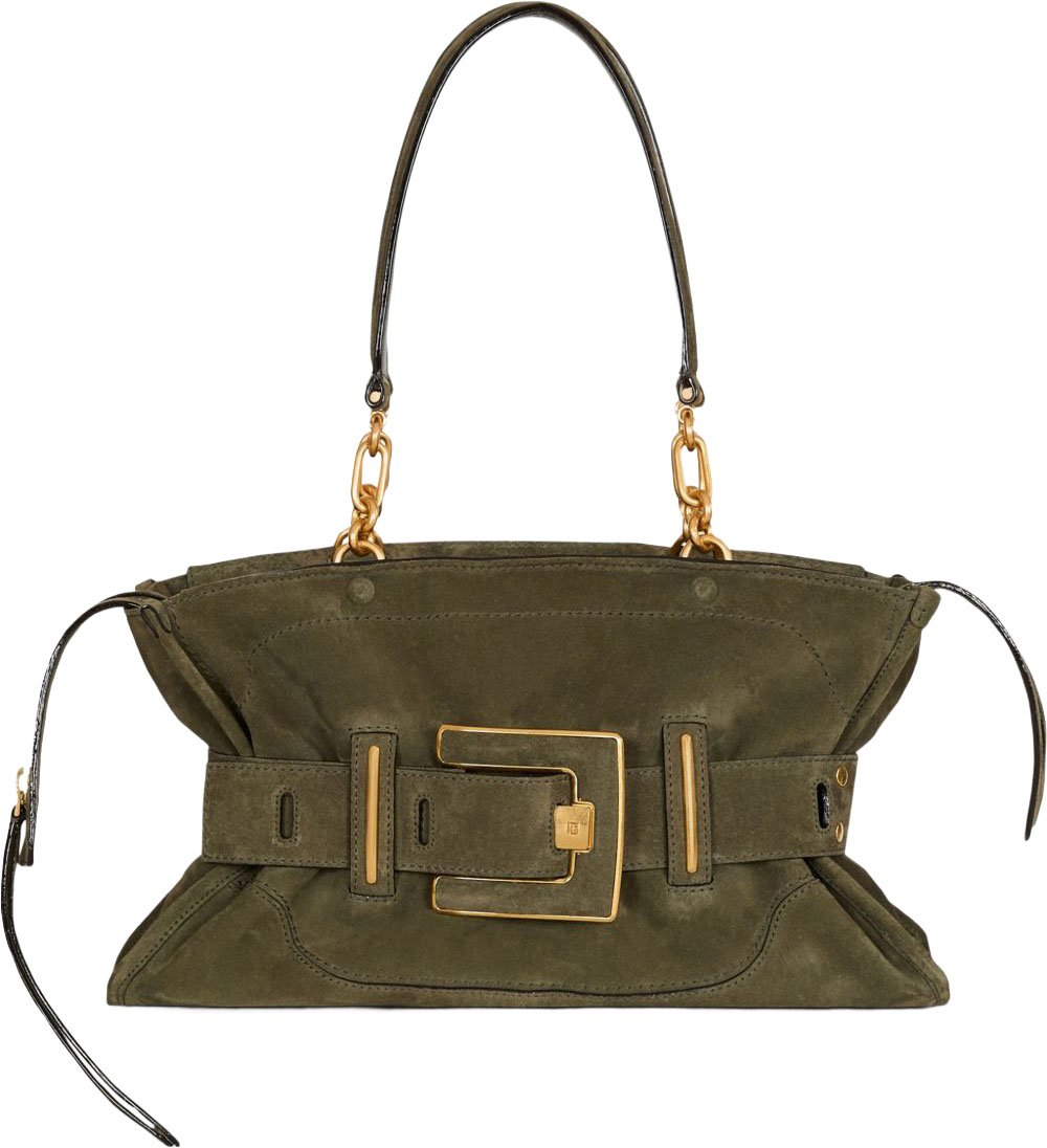 Balmain Bags Dark Olive Donkergroen
