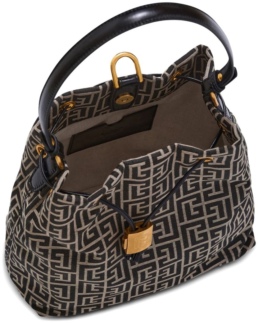 Balmain Bags Avorio Zwart