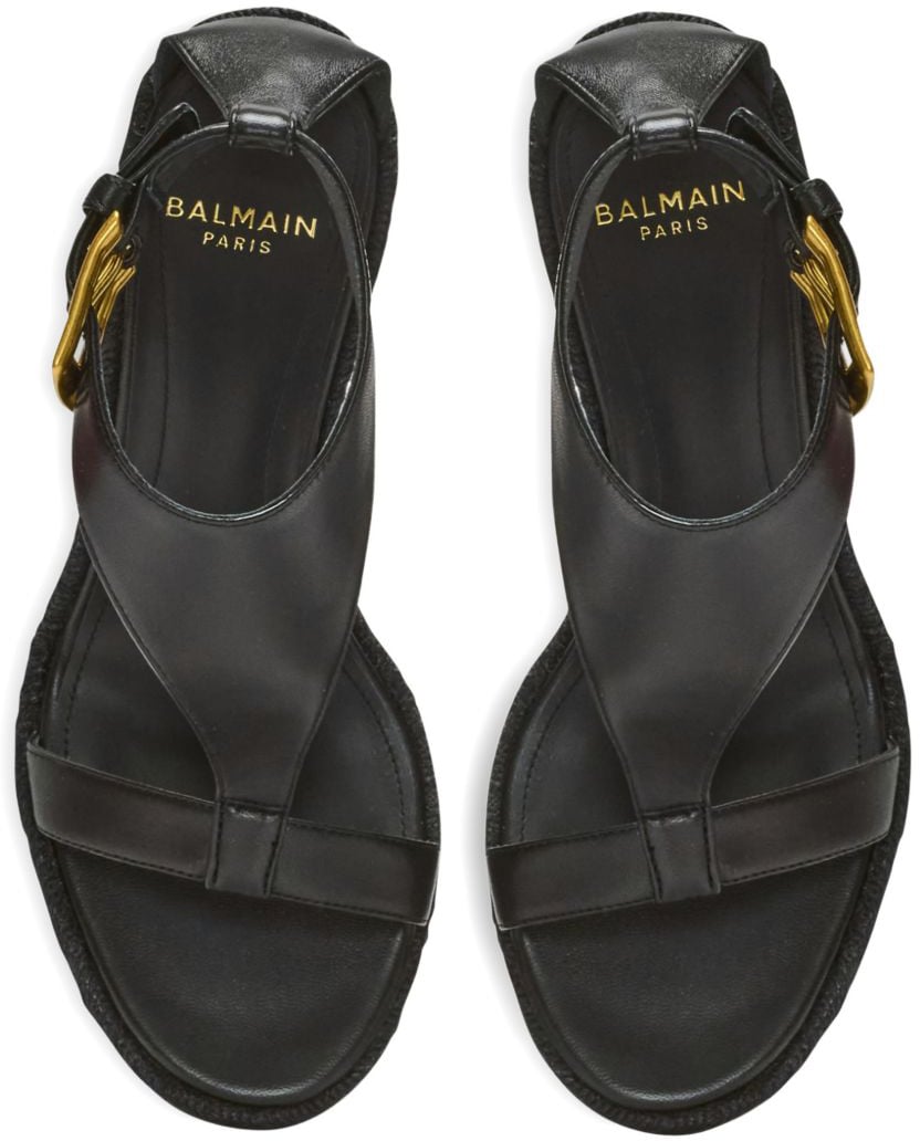 Balmain Sandals Noir Zwart