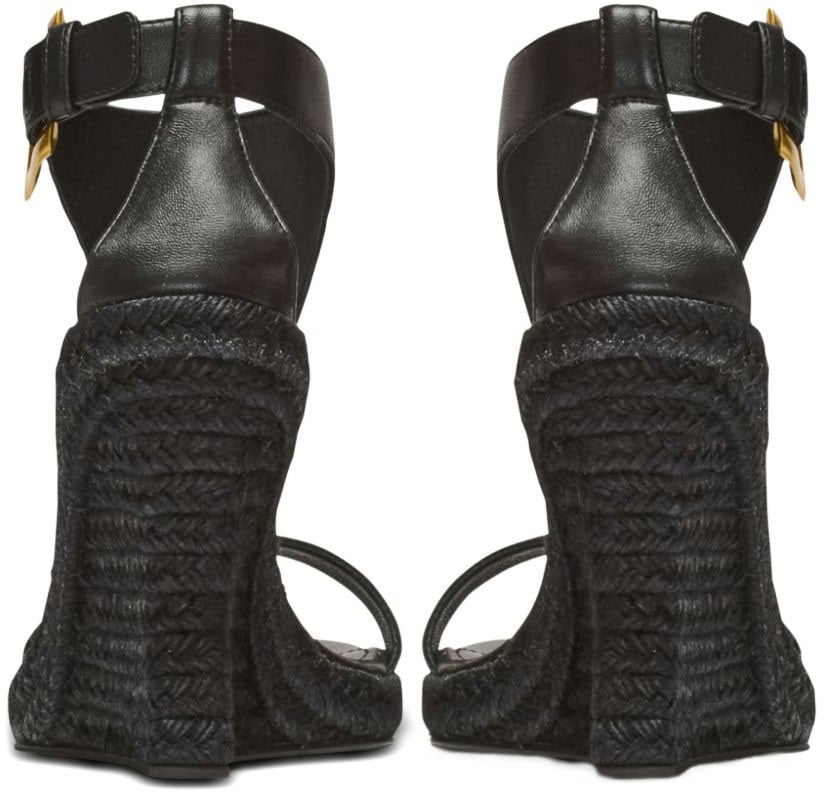 Balmain Sandals Black Zwart