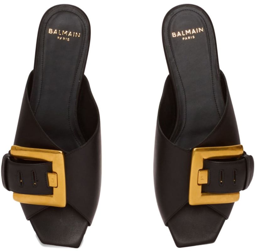 Balmain Sandals Noir Zwart