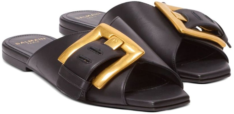 Balmain Sandals Noir Zwart