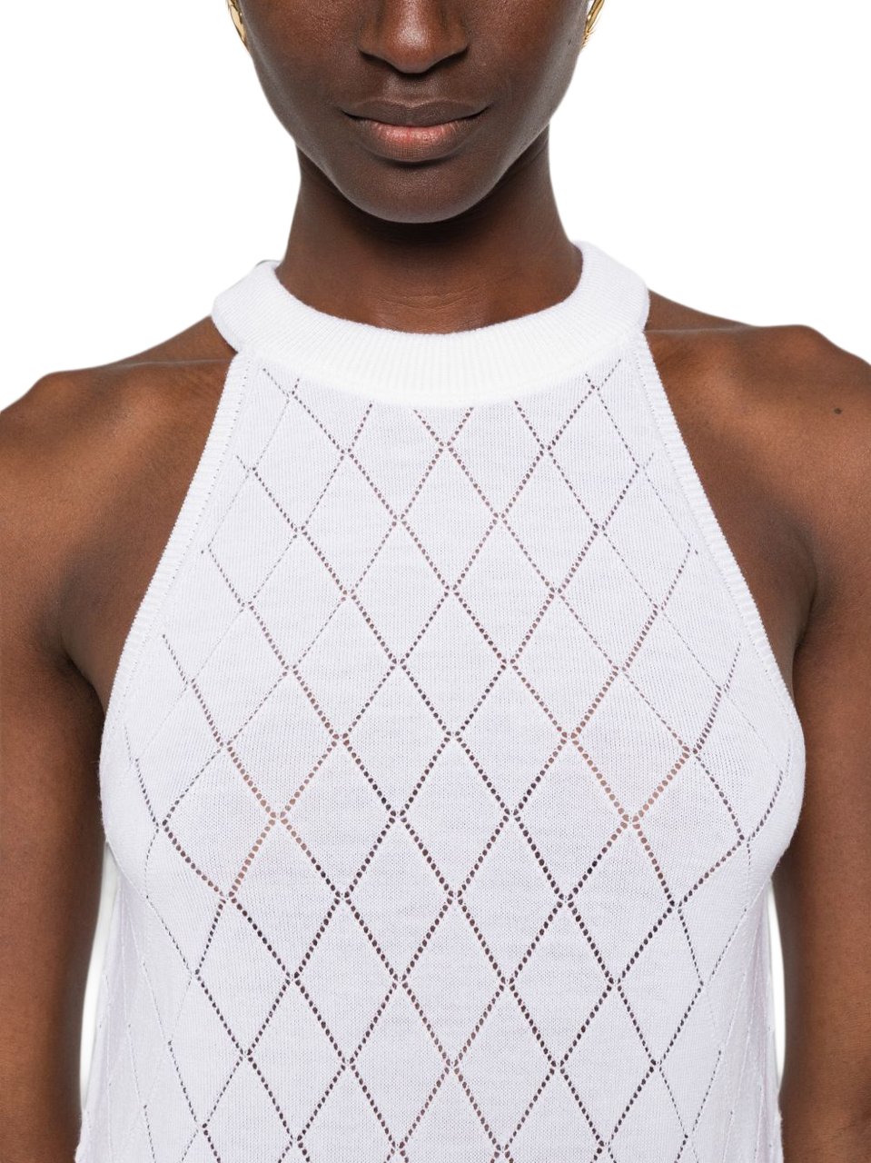 Balmain Top White Wit