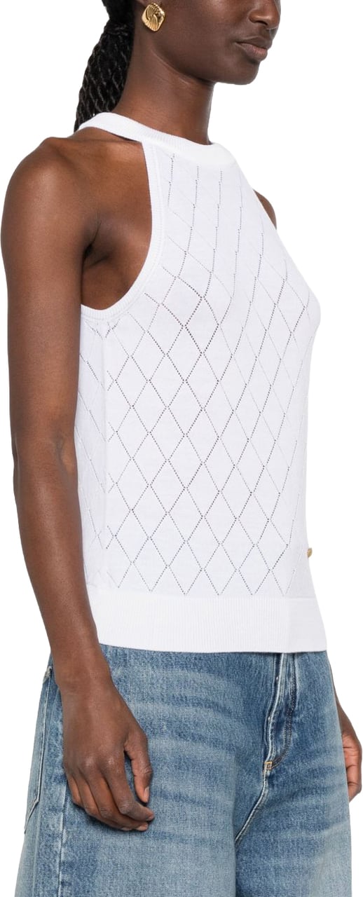 Balmain Top White Wit