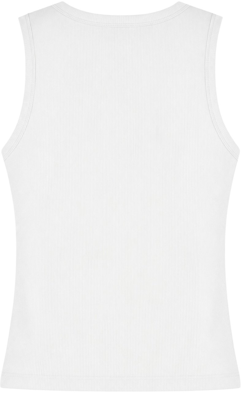 Balmain White cotton top Wit
