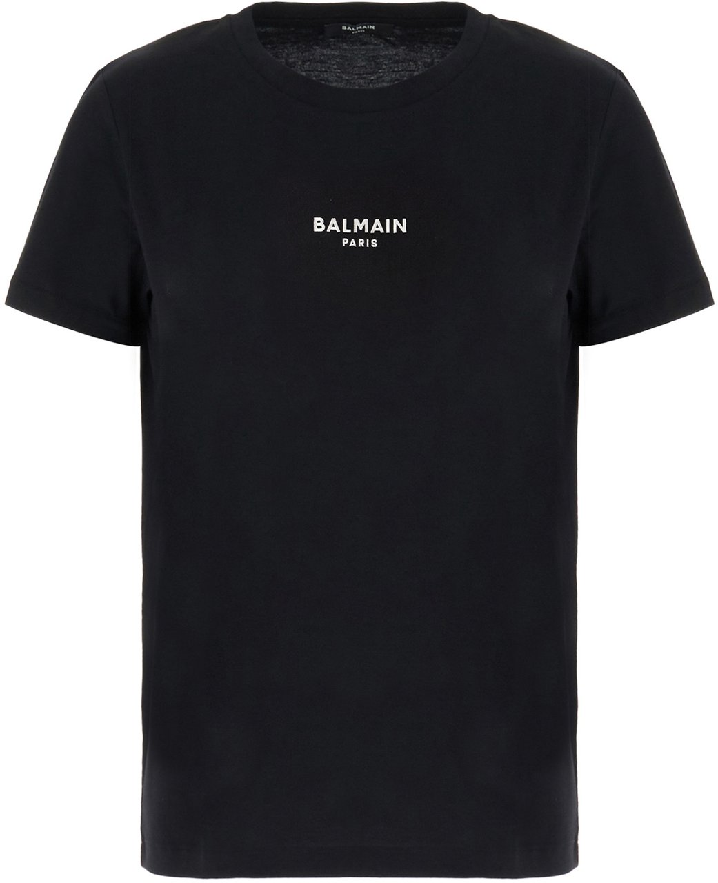 Balmain Black cotton t-shirt Zwart