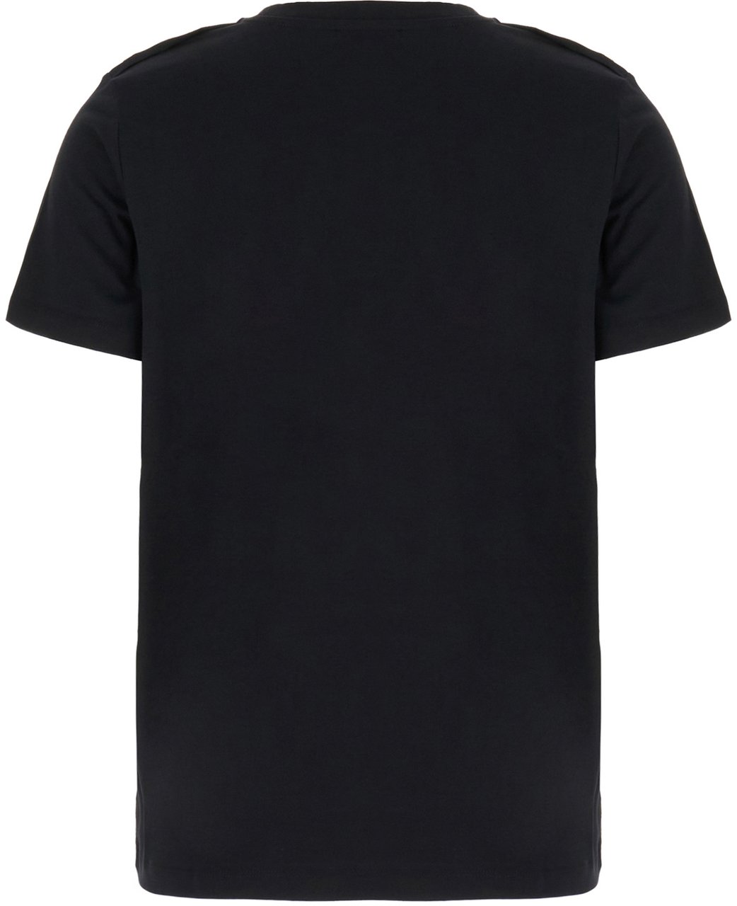 Balmain Black cotton t-shirt Zwart