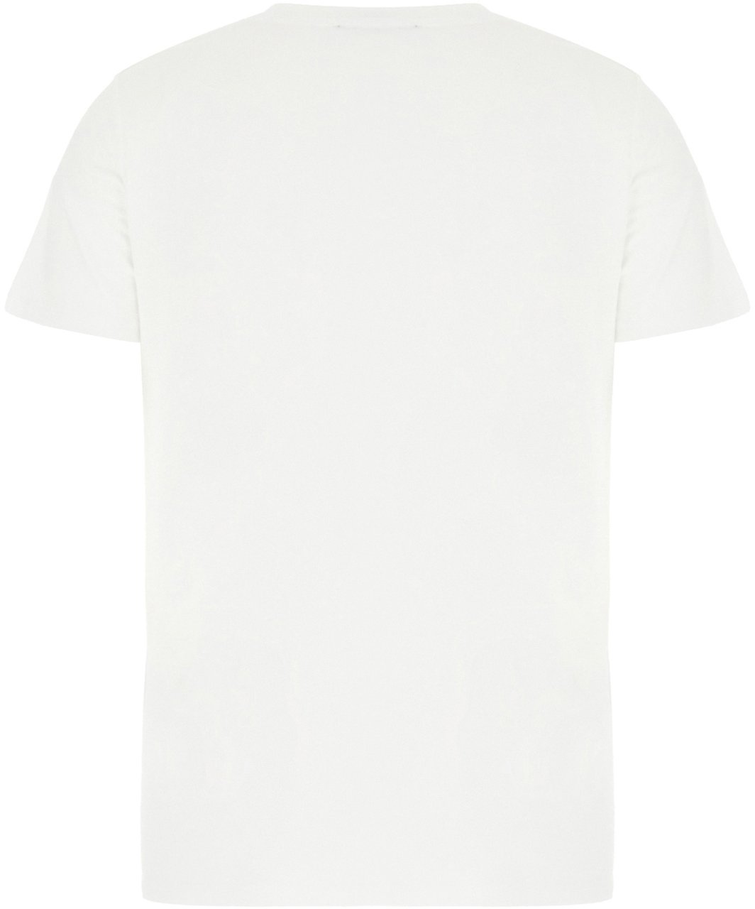 Balmain White cotton t-shirt Zwart