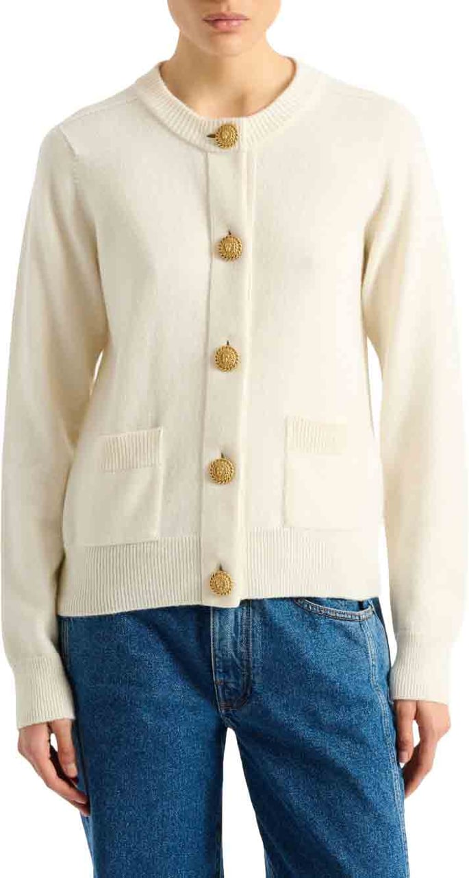 Balmain Sweaters White Wit