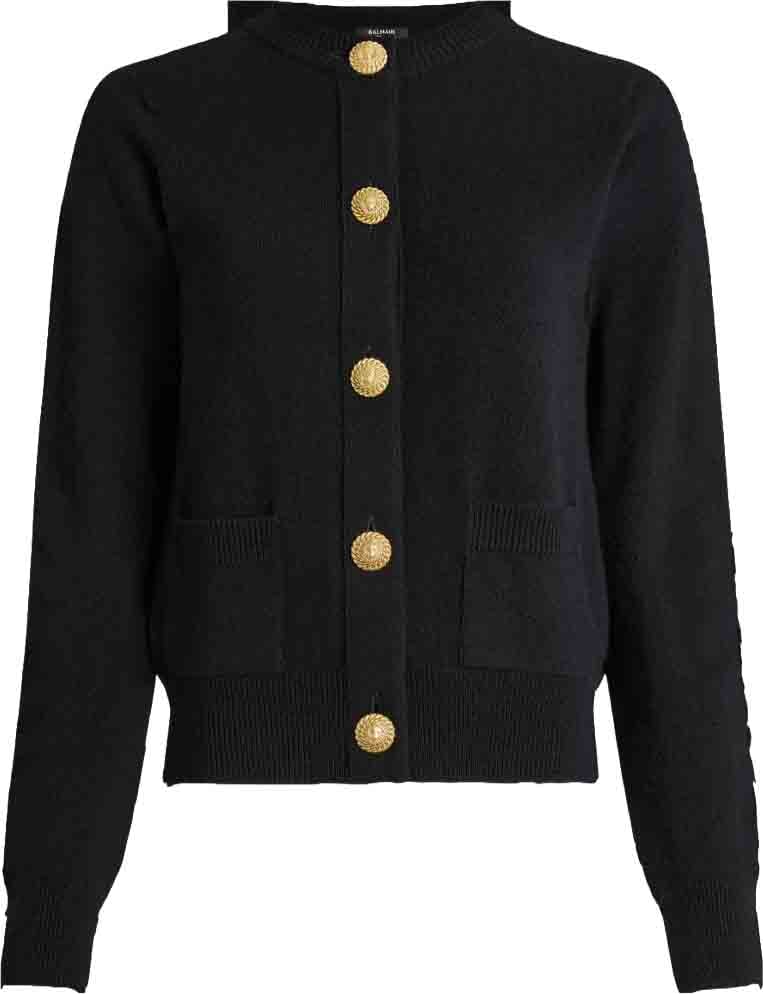 Balmain Sweaters Black Zwart