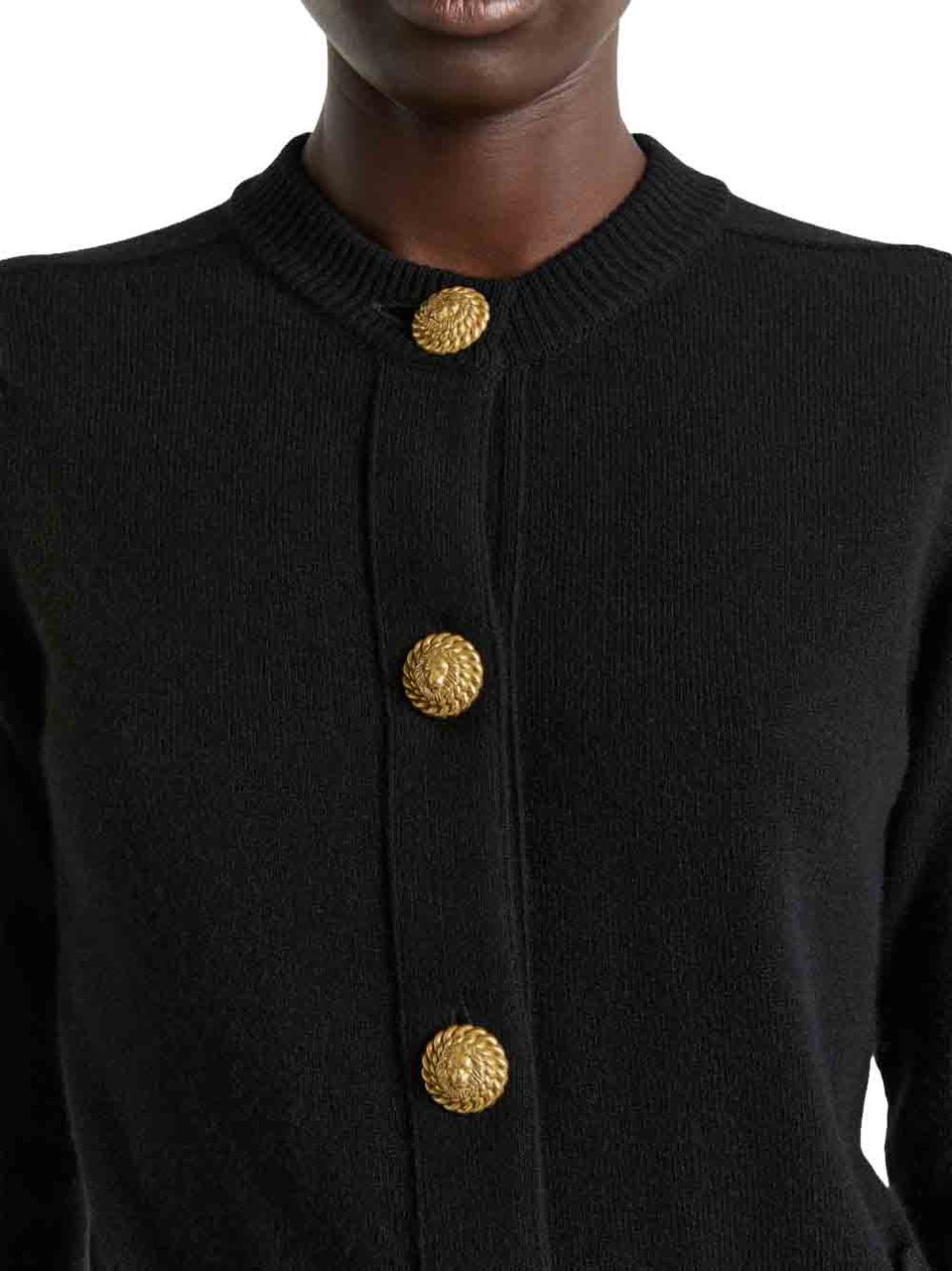 Balmain Sweaters Black Zwart