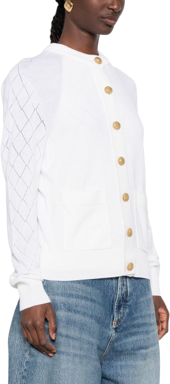 Balmain Sweaters White Wit