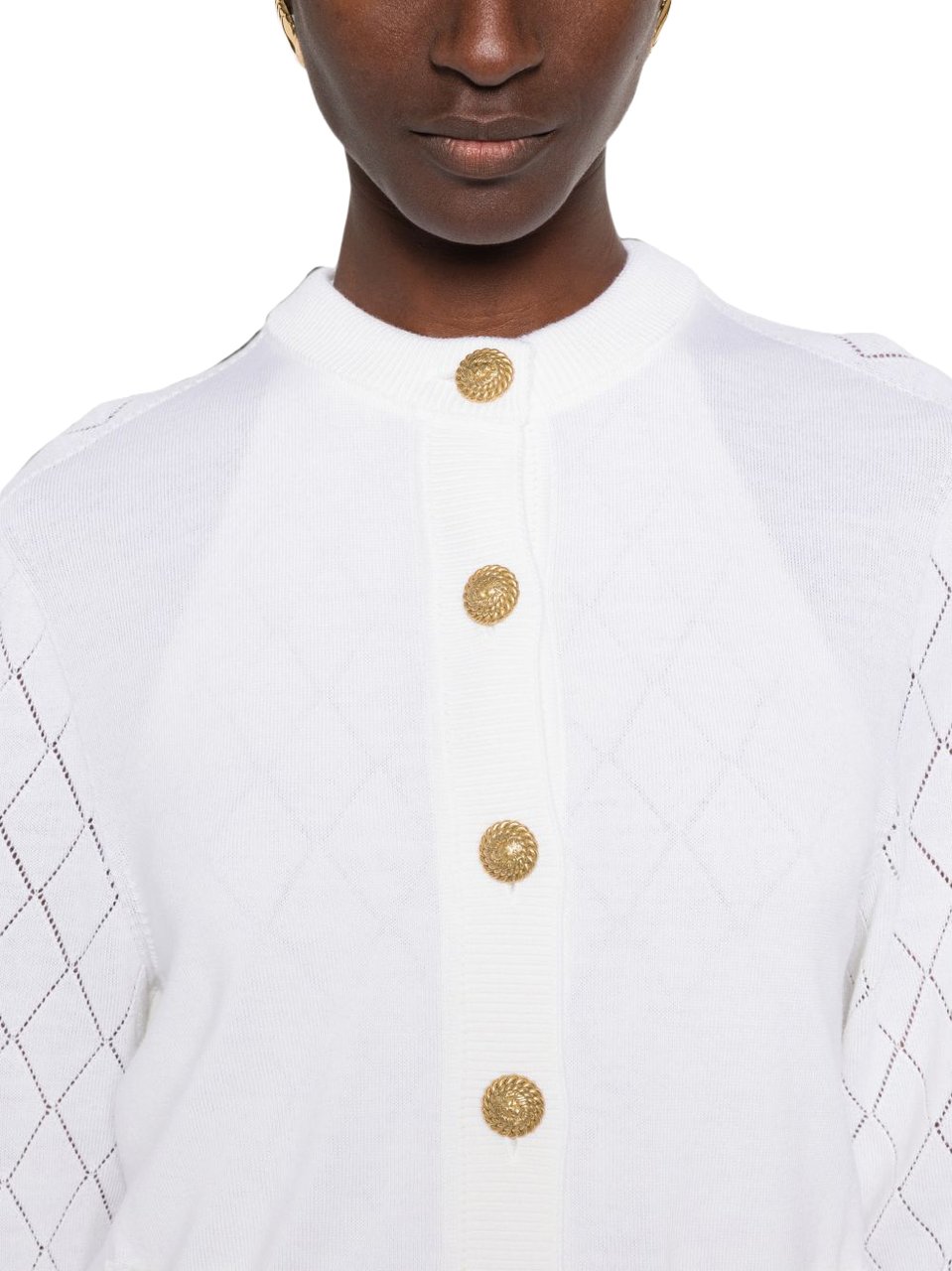Balmain Sweaters White Wit